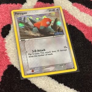 Porygon [Holo Stamped] #69/115 – Pokémon EX Unseen Forces – Near Mint